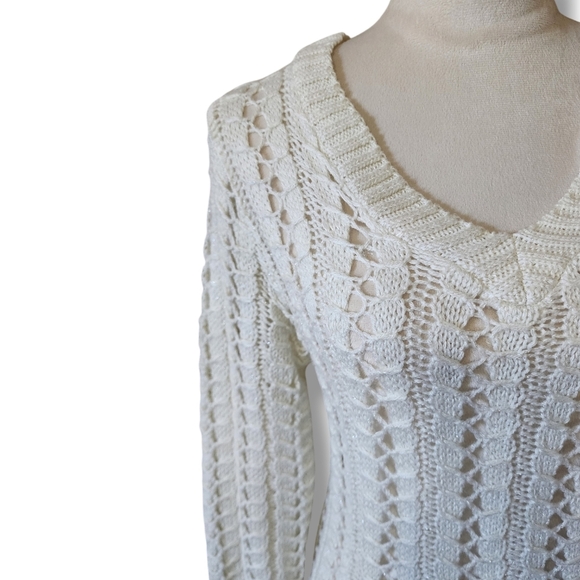 Delia's Woven Metallic Strand Sweater - Picture 4 of 5